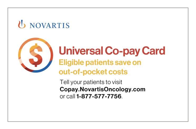 Novartis Universal Co-pay Card